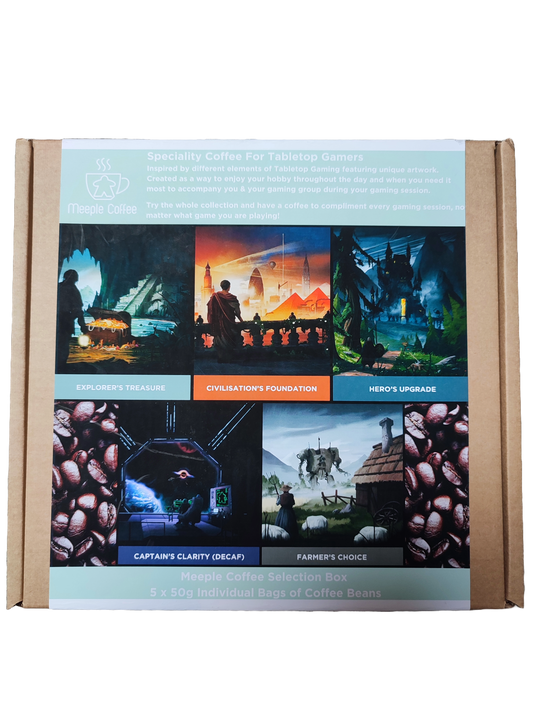 Meeple Coffee Taster Selection Box - 5 x 50g Bags of Coffee